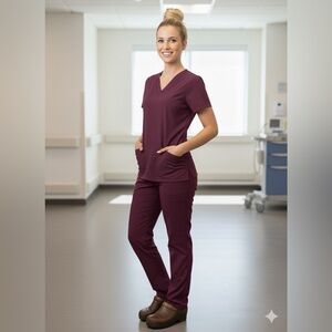3/$17! Brown Dansko like clogs, Figs like, Nursing, Healthcare, scrub like